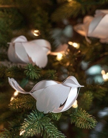 Восхитительные птички из бумаги + шаблон