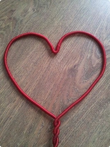 Сердце из бисера