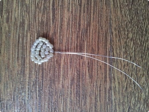 Сердце из бисера