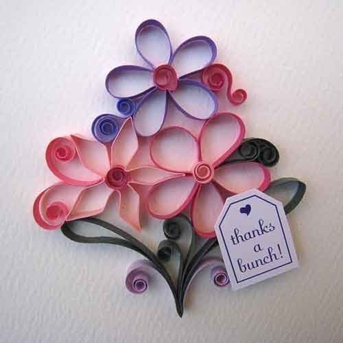 Открытки в технике квиллинг