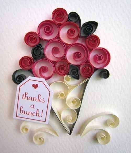 Открытки в технике квиллинг