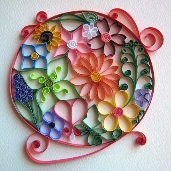 Открытки в технике квиллинг