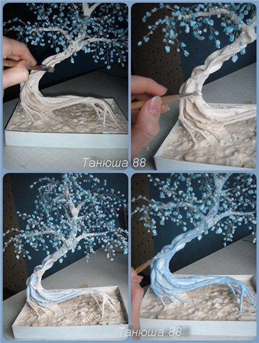 МК Бонсай Зимняя сказка МК Бонсай Зимняя сказка