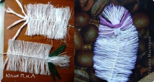 Нитки превращаются