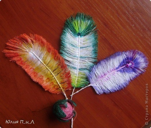 Нитки превращаются