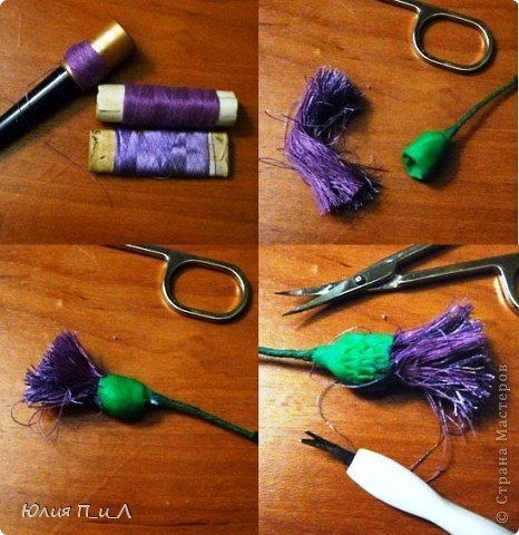 Нитки превращаются