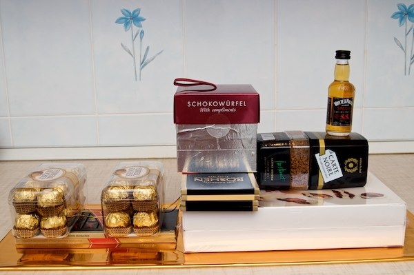 Паровоз из шоколада