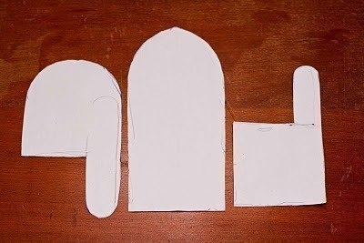 Шьем тепленькие варежки.