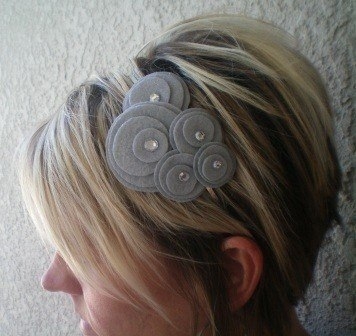 Оригинальные украшения из фетровых кружочков Оригинальные украшения из фетровых кружочков