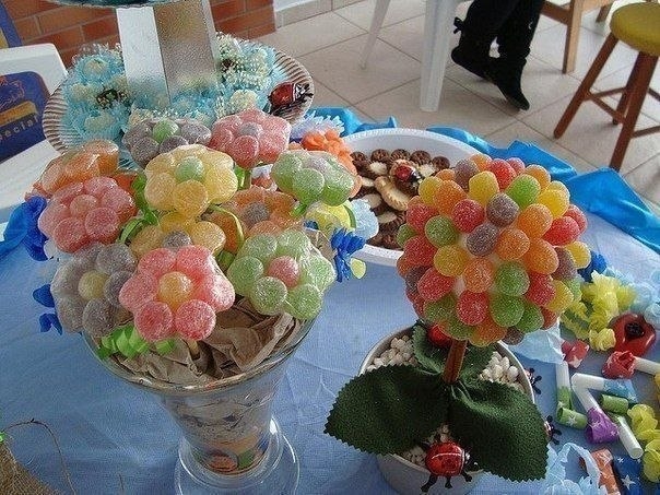 Букетик из мармеладок