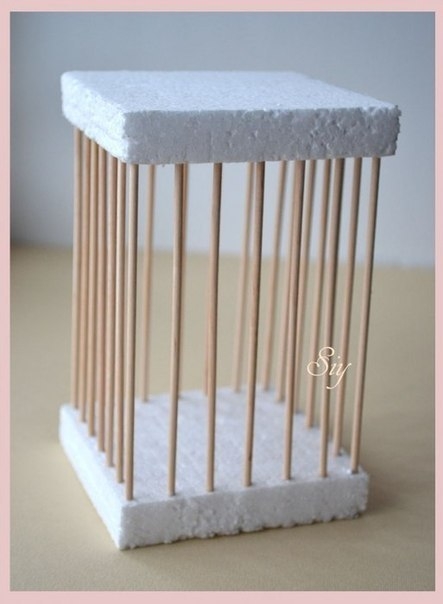 Мастер-класс Декоративная клетка