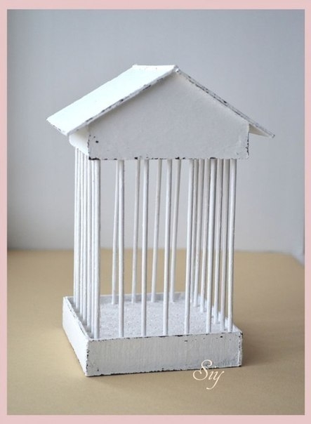 Мастер-класс Декоративная клетка