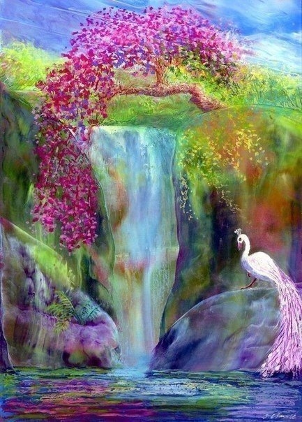 Прекрасные пейзажи написанные пчелиным воском