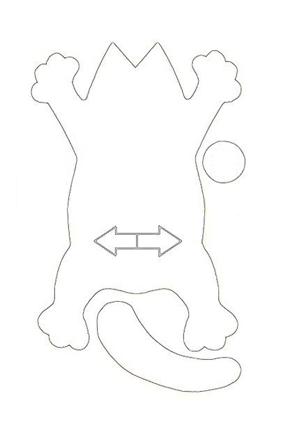 Мастер-класс по пошиву кота Саймона