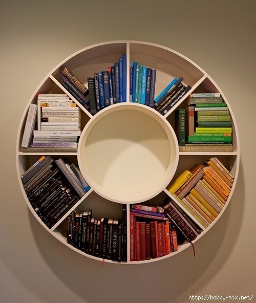 Креативные книжные полки Креативные книжные полки