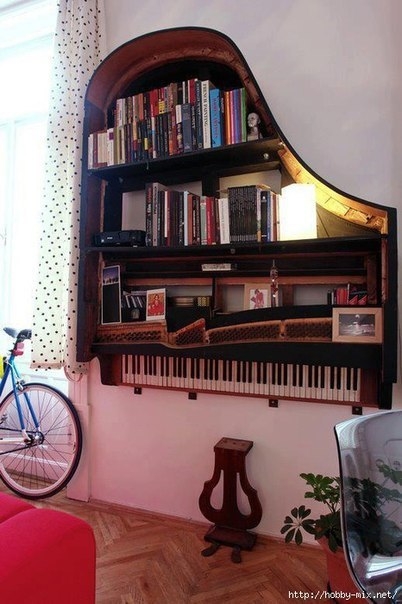 Креативные книжные полки Креативные книжные полки