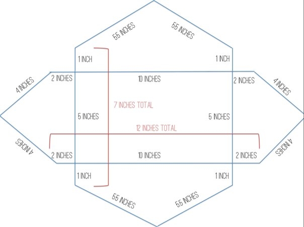 Клатч. МК   шаблон.