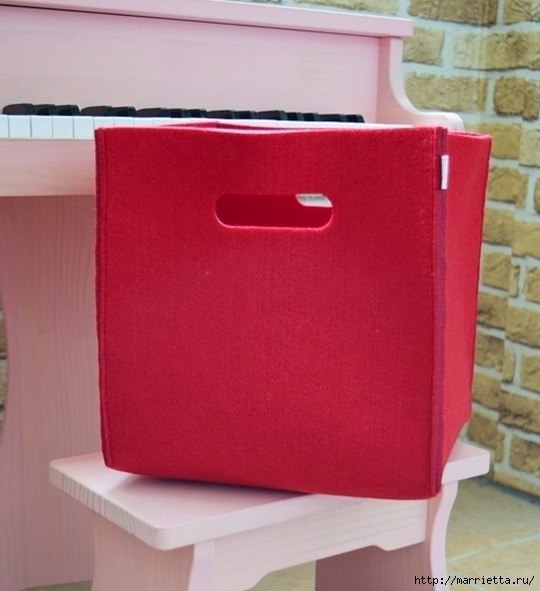 Корзинки из войлока