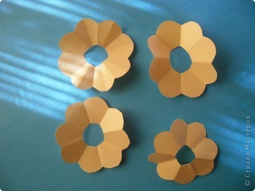 Розочки из бумаги