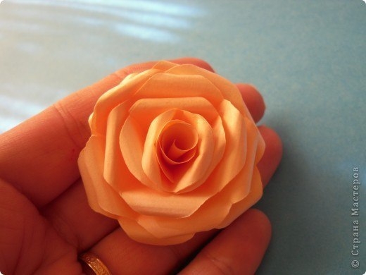 Розочки из бумаги