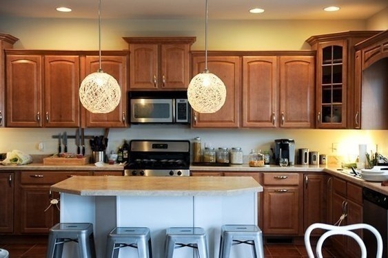 Простой и эффектный абажур своими руками