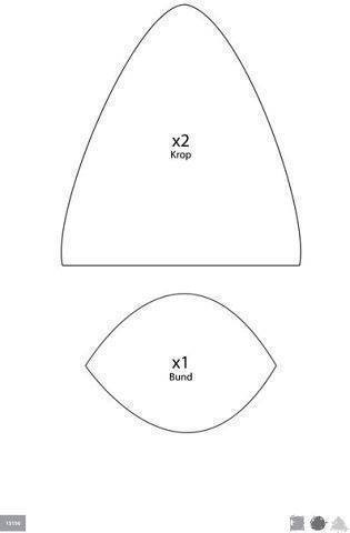 Забавные гномики.  Выкройки.