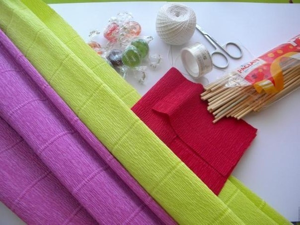 Букет из конфет