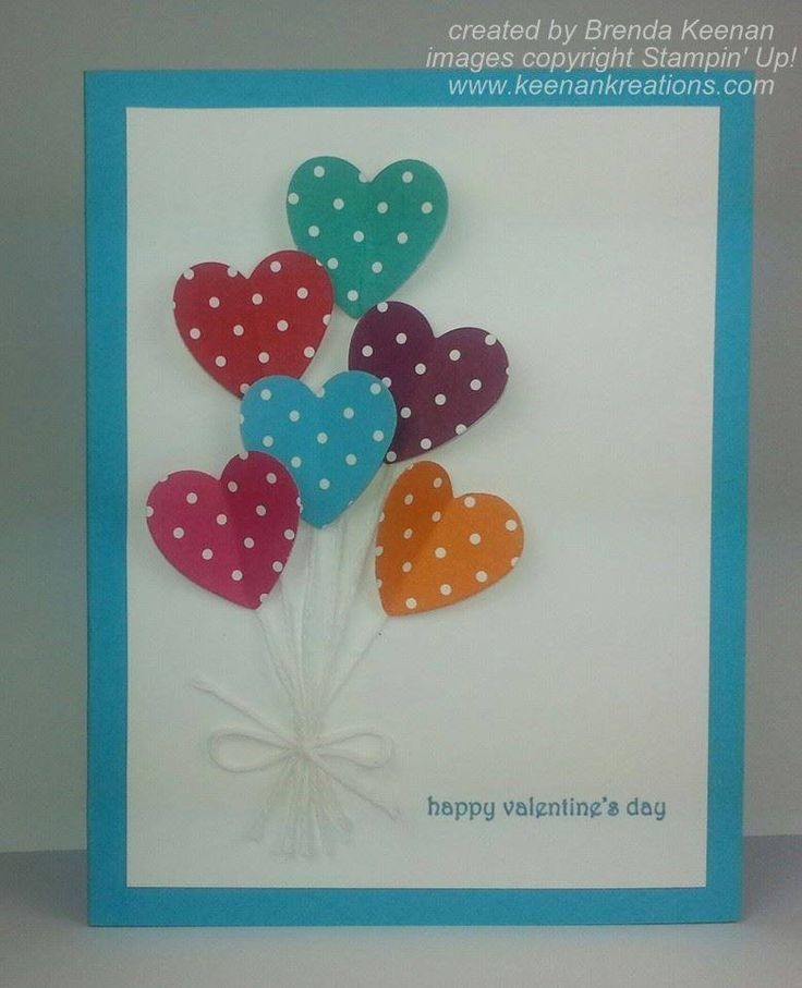 Открытки валентинки. Идеи для вдохновения.