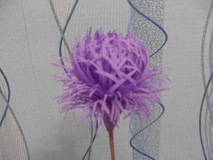 Корзинка с астрами из конфет