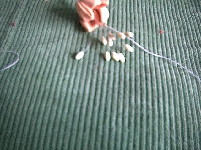 МК Цветы из ткани