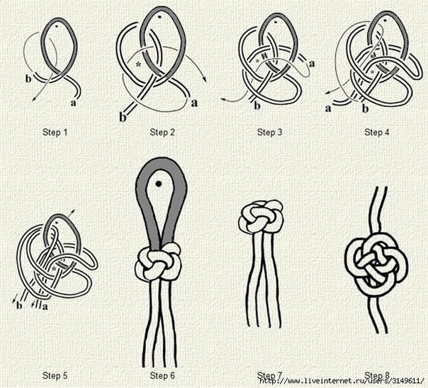 Плетеный браслет