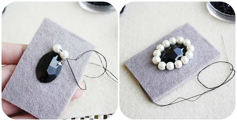 МК Серьги с жемчужинами