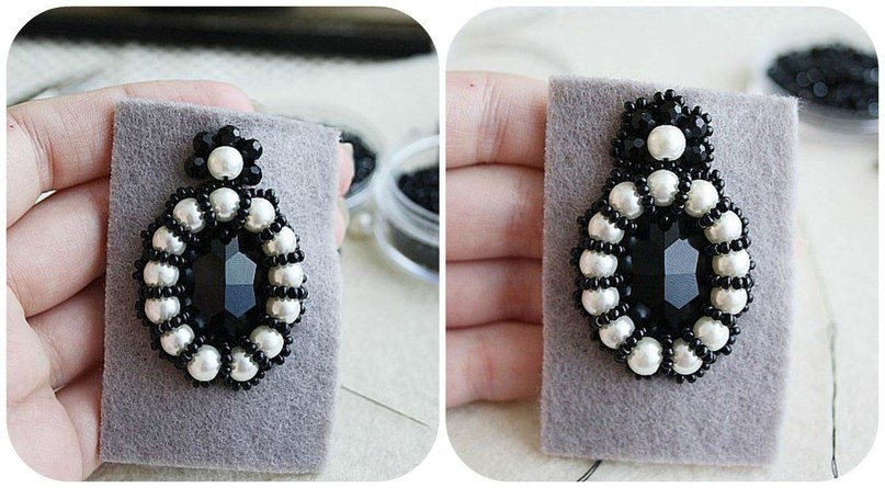 МК Серьги с жемчужинами