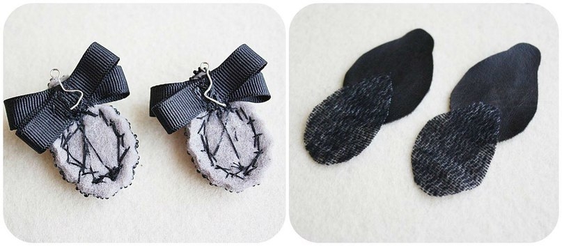 МК Серьги с жемчужинами