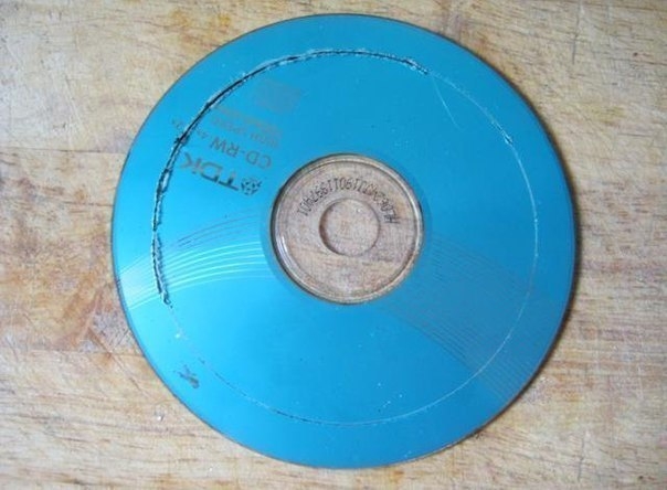 Прихват для штор из диска