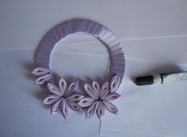 Прихват для штор из диска