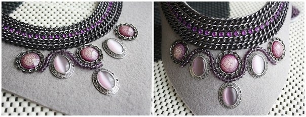 Колье ручной работы. Мастер-класс.