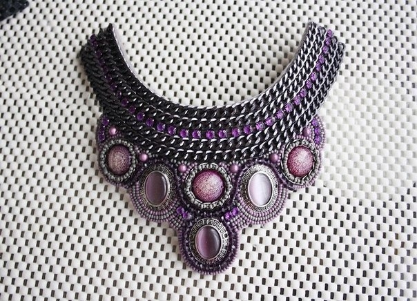 Колье ручной работы. Мастер-класс.