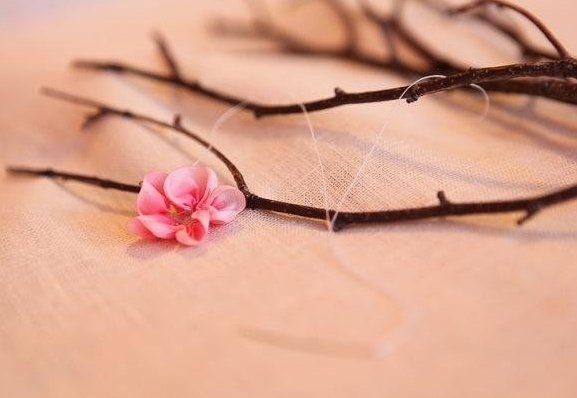 Объемная картина Дерево с цветами