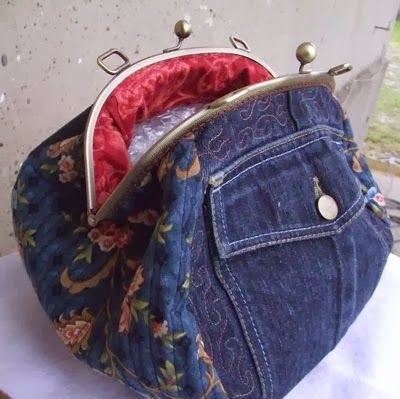Сумки из джинсы