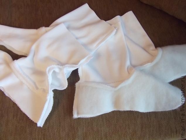 МК Шьем домашние сапожки