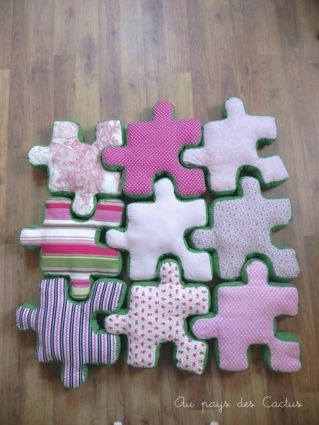 Подушки - пазлы Подушки - пазлы