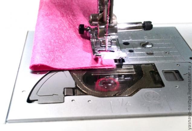 МК Красивый цветок из фетра