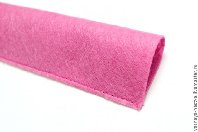 МК Красивый цветок из фетра