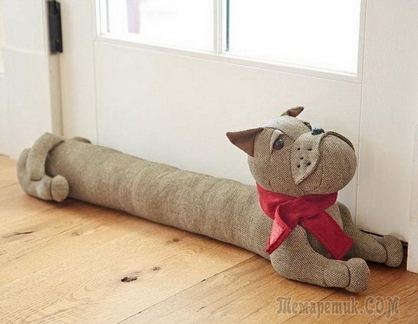 Подушки от сквозняков. Идеи и выкройки.