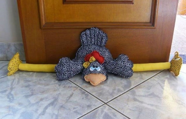 Подушки от сквозняков. Идеи и выкройки.