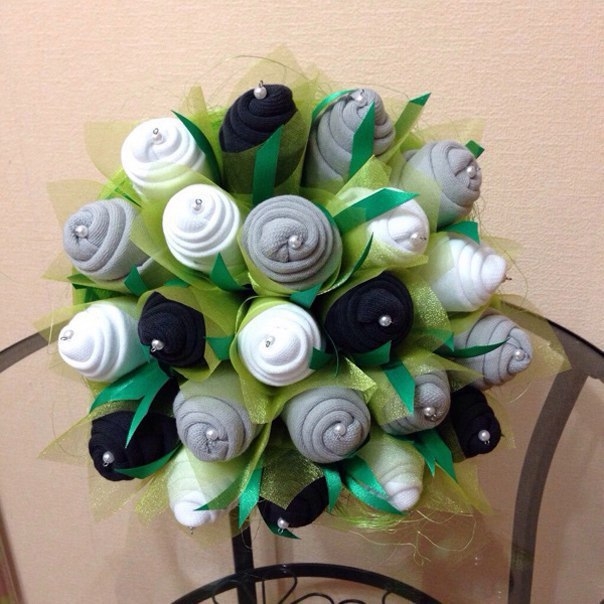 Букет из носков для мужчин с чувством юмора