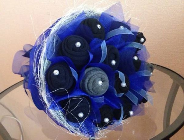 Букет из носков для мужчин с чувством юмора