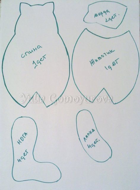 Котики - валентинки.