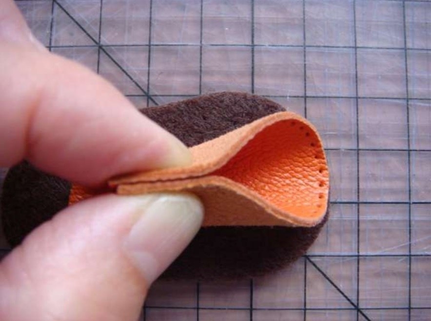 Ботиночки для куклы, выкройка и мастер-класс.